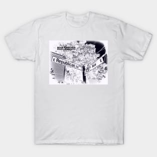 Republican Street &amp; 15th Avenue, COOKIES N CREME, Seattle, Washington by Mistah Wilson T-Shirt